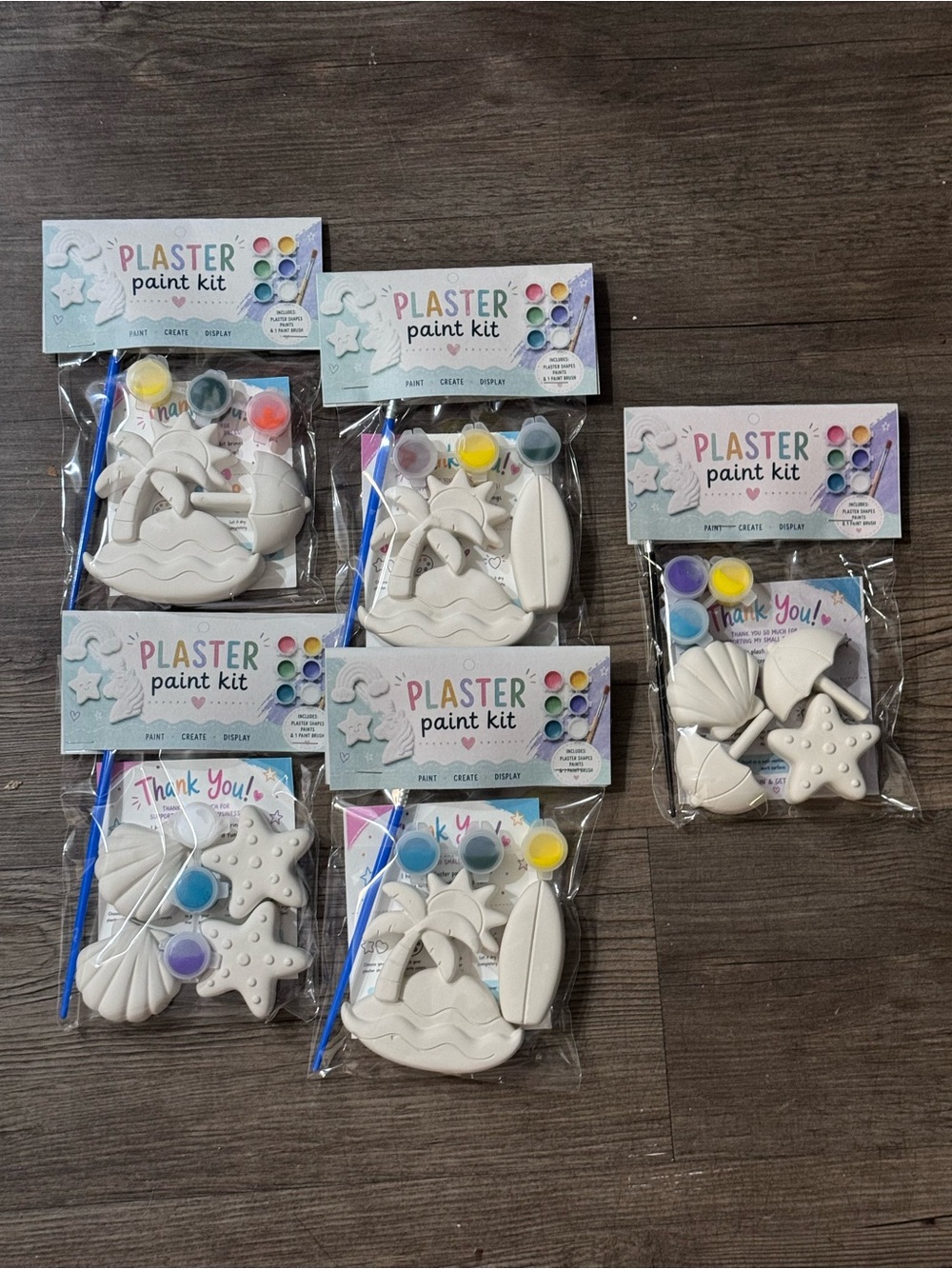 Plaster Paint Kit - Beach theme